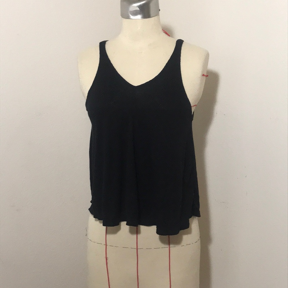 Intimately free people ribbed knit flowy tank top